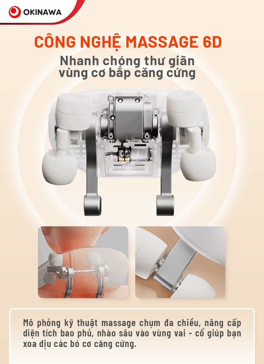 Đầu massage máy Okinawa OS-64