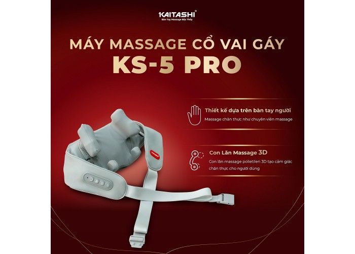Máy massage cổ vai gáy Kaitashi KS-5 PRO