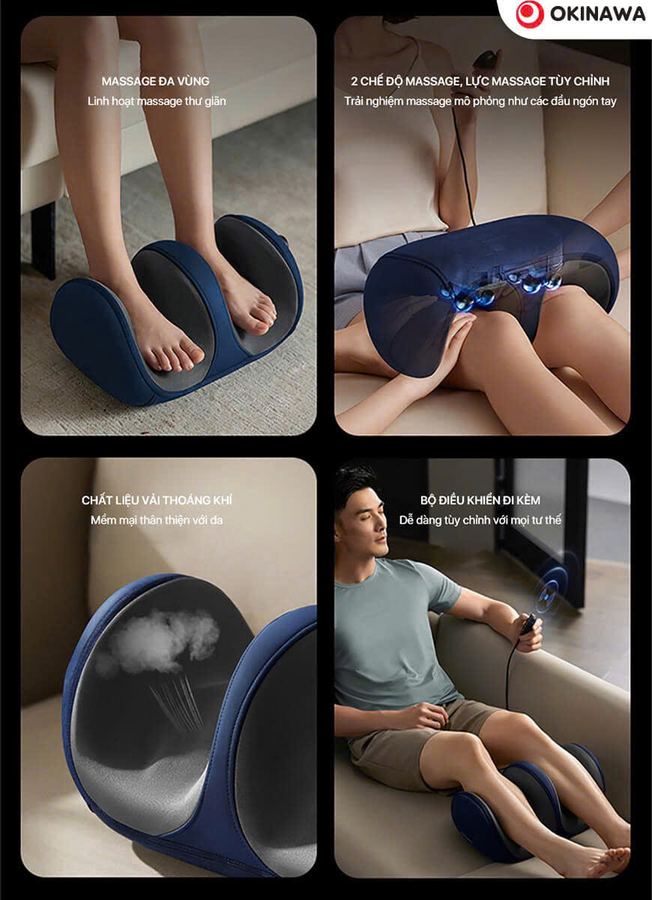 5 lý do nên dùng máy massage chân